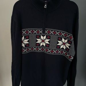 Men’s snowflake sweater
